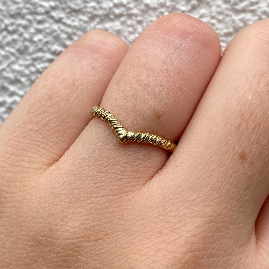 Natalie Perry Jewellery Wishbone Wedding Ring