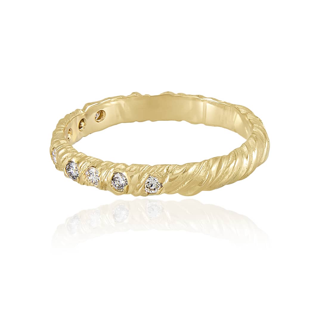 Natalie Perry Jewellery, 3mm Diamond Wedding Ring