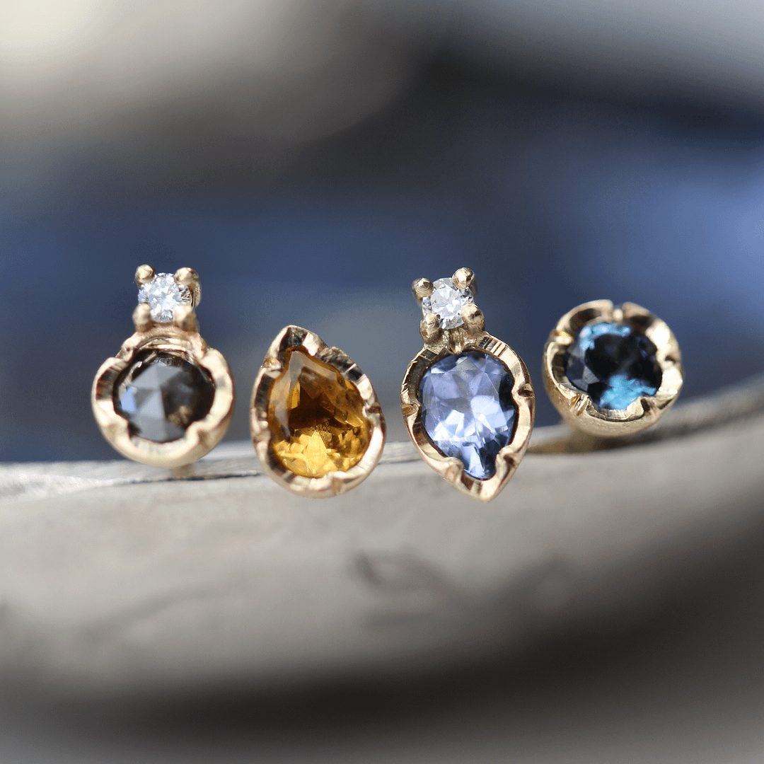 Natalie Perry Jewellery, Flower Set Earrings