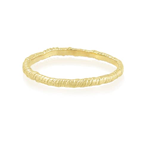 Natalie Perry Jewellery, Organic Twisted Ring 1.5mm