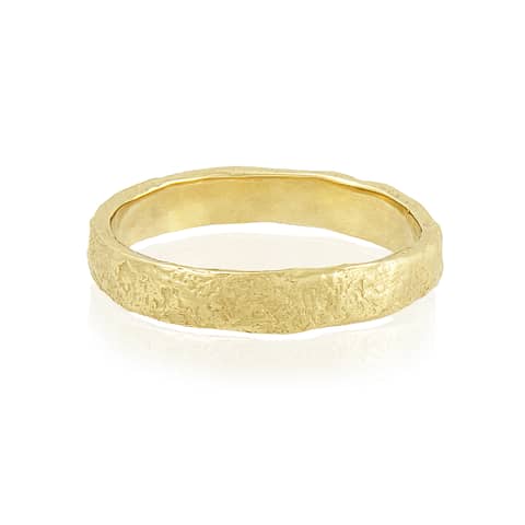 Natalie Perry Jewellery, Organic Wedding Ring 3.5mm