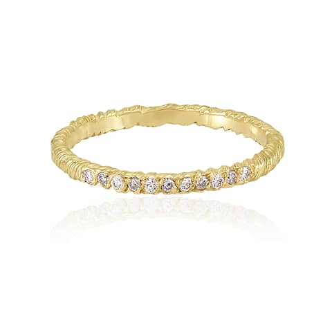 Natalie Perry Jewellery Grey Diamond Eternity Ring
