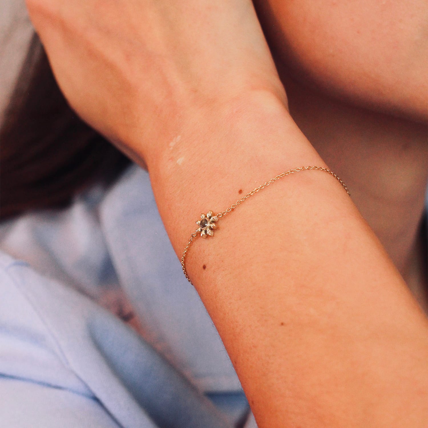 Natalie Perry Jewellery, Diamond Flower bracelet