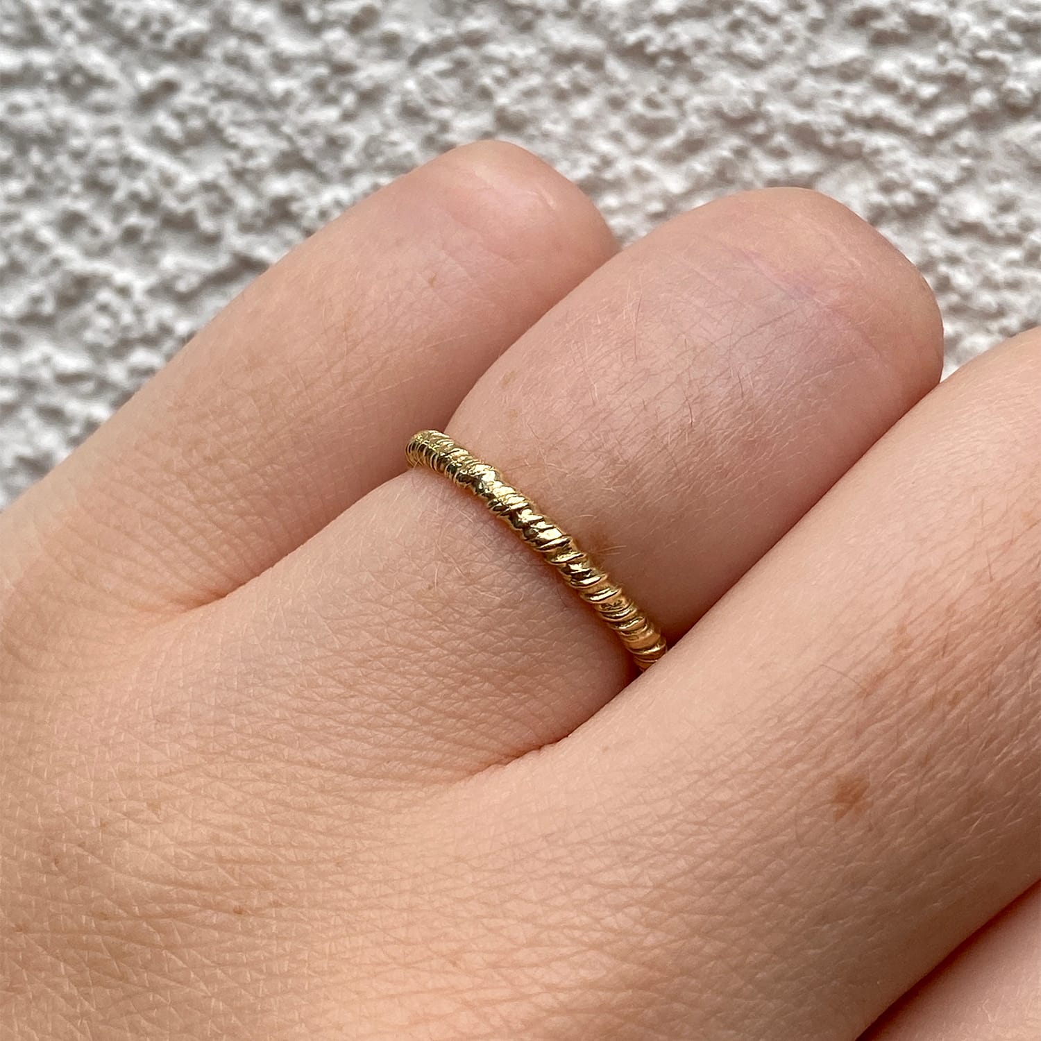 Natalie Perry Jewellery Organic Wedding Ring