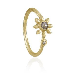 Natalie Perry Jewellery, Diamond Flower Ring