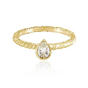 Natalie Perry Jewellery Pear Diamond Engagement Ring