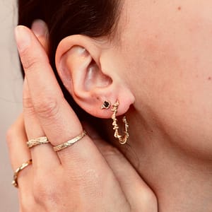 Natalie Perry Jewellery, Flower Set Diamond Studs