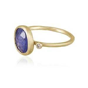 Natalie Perry Jewellery, Tanzanite & Diamond Ring