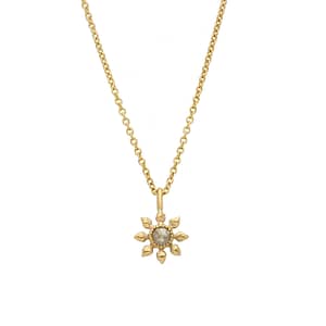 Natalie Perry Jewellery, Diamond Flower Necklace 18ct