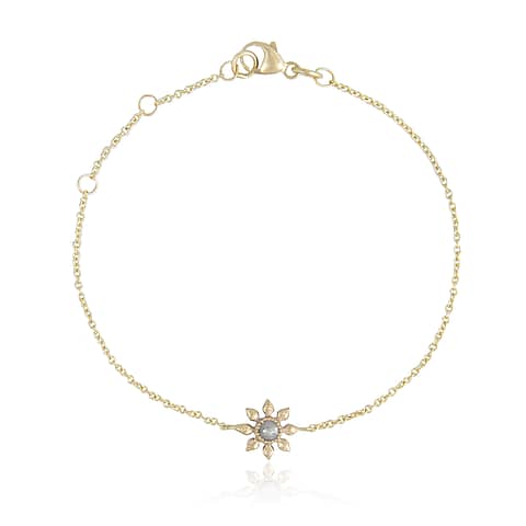 Natalie Perry Jewellery, Diamond Flower Bracelet