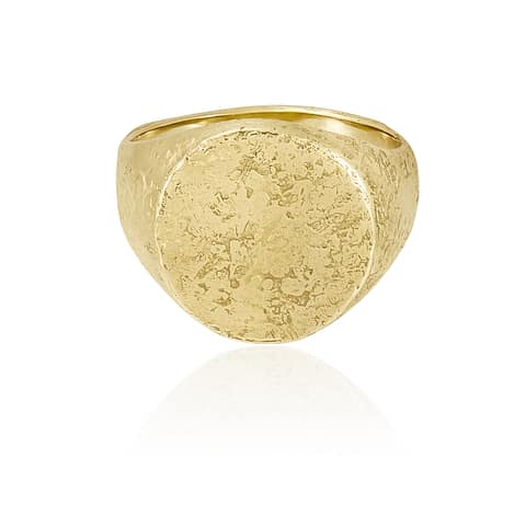 Natalie Perry Jewellery, Organic Men's Signet Ring