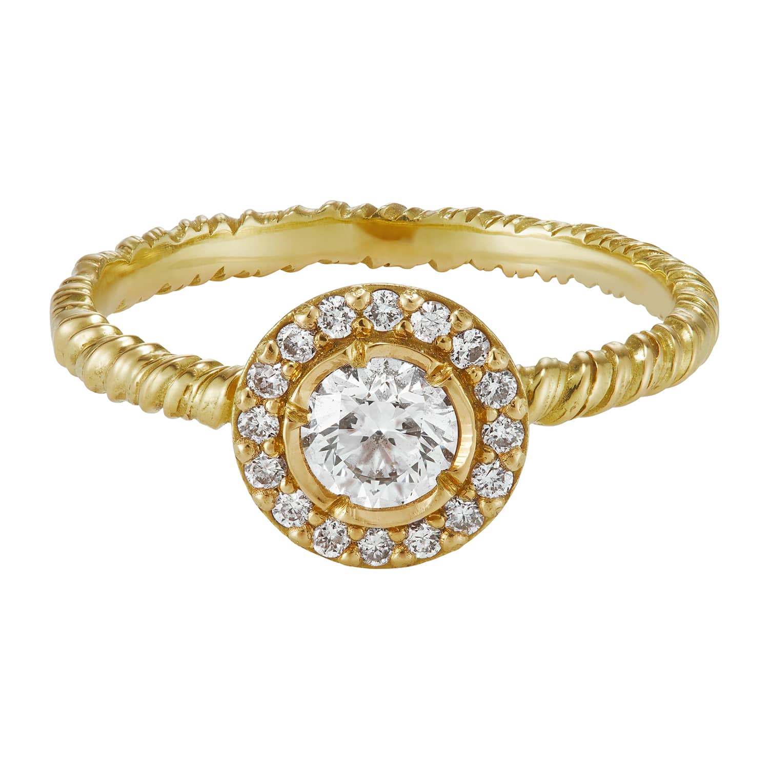 Halo circle on sale ring